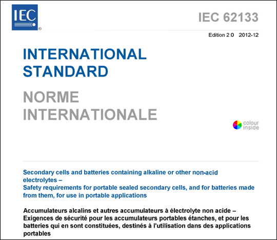 IEC-62133 and Neware battery testers