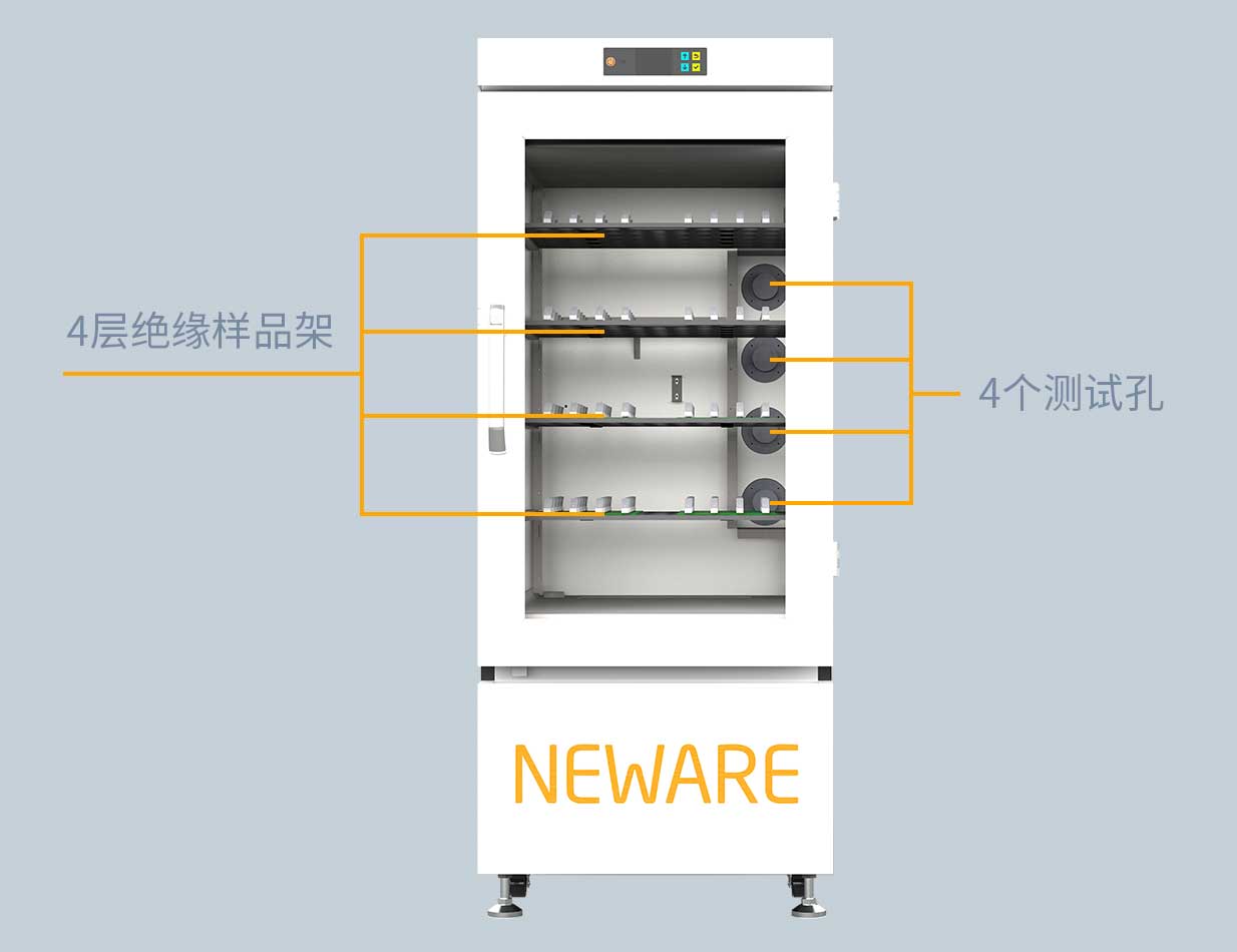 Environmental Chamber Intergrated with Coin Cell Test Equipmnets, single stage compressor cooling systems