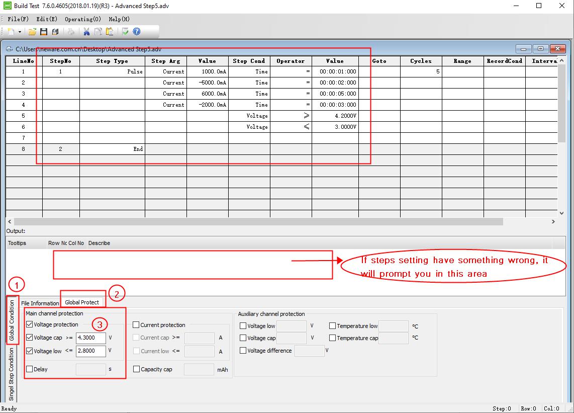 Pluse and DCIR test on Neware BTS4000