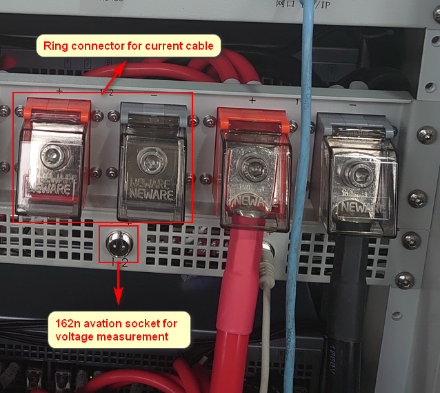 CE6000 ring connector for current 

162n avation socket for voltage