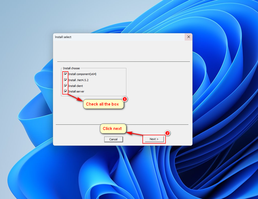 BTS 8.0 software install process