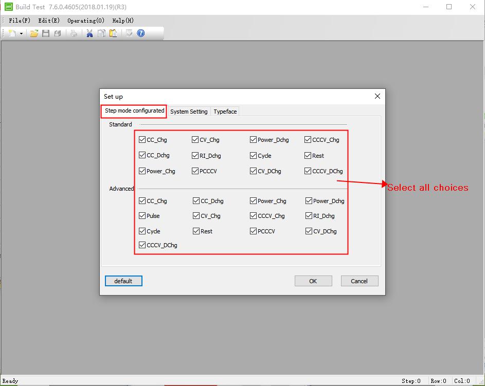 Pluse and DCIR test on Neware BTS4000